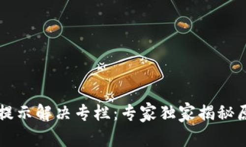 TPWallet下载提示解决专栏：专家独家揭秘原因与破解秘诀